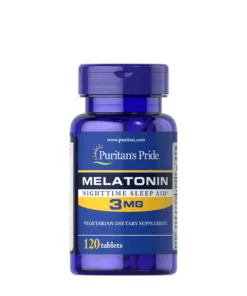 Puritans Pride Melatonin 3 mg (120 Tablets)