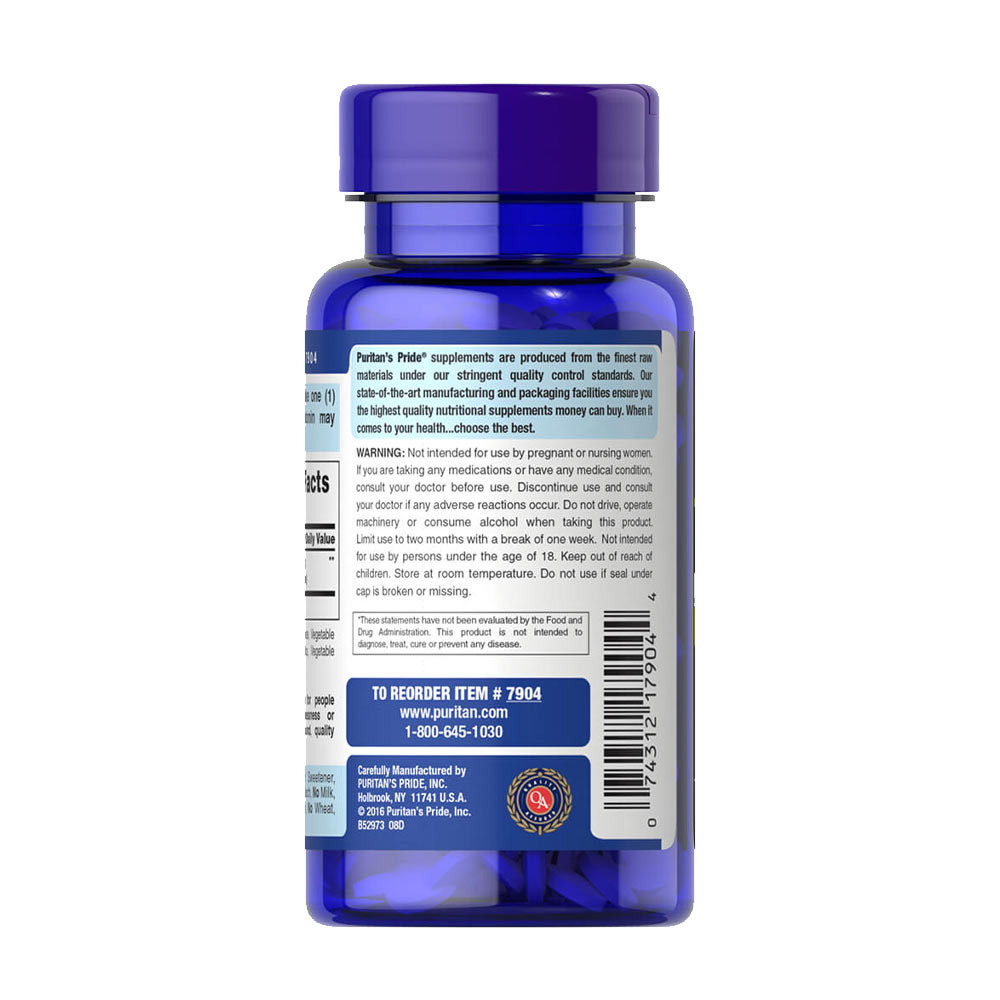 Puritans Pride Melatonin 3 mg (240 Tablets) – Bild 3
