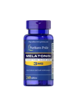 Puritans Pride Melatonin 3 mg (240 Tablets)