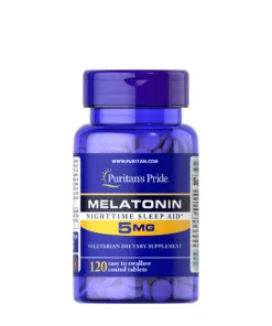Puritan's Pride Melatonin 5 mg (120 Tablets)