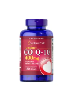 Puritan's Pride Q-Sorb™ CO Q-10 400 mg (120 Softgels)