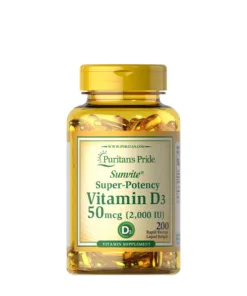 Puritans Pride Vitamin D3 2000 IU (200 Softgels)