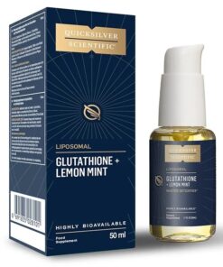 QUICKSILVER Liposomal Glutathione + Lemon Mint EU (50 ml)