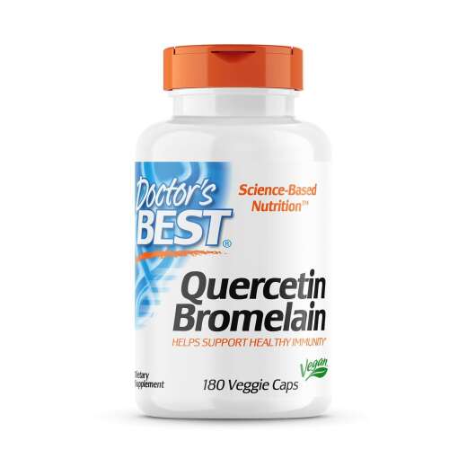 Quercétine et bromélaïne - 180 gélules végétales