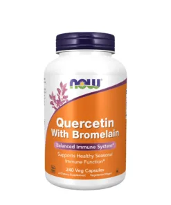 Quercetin with Bromelain - 240 vcaps