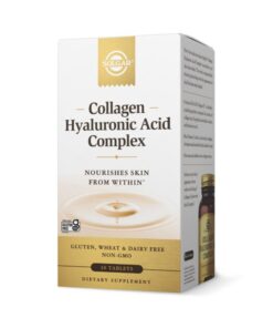 SOLGAR Collagen Hyaluronic Acid Complex (30 tabs)