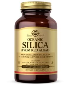 SOLGAR Oceanic Silica from Red Algae (100 caps)