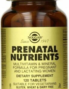 SOLGAR Prenatal Nutriens (120 tabs)
