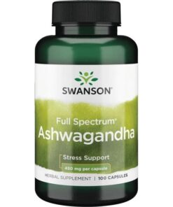 SWANSON Ashwagandha 450mg 100caps