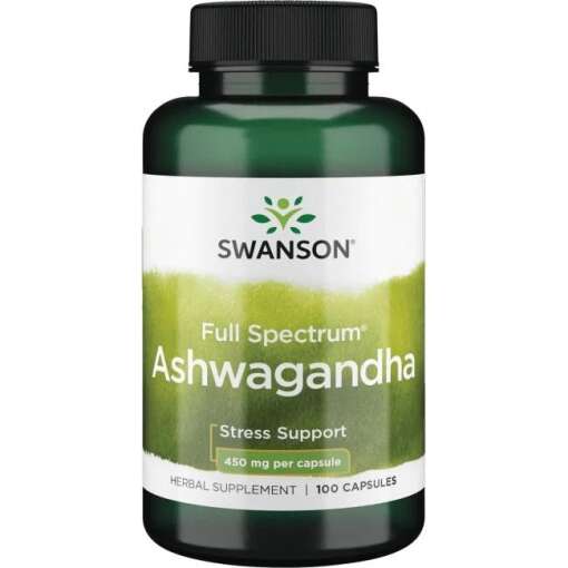 SWANSON Ashwagandha 450 mg, 100 Kapseln
