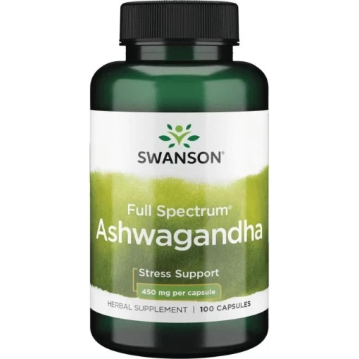 SWANSON Ashwagandha 450 mg, 100 capsule