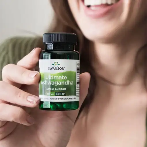 Swanson Ashwagandha KSM-66® 250mg – 60 Veggie Capsules – Image 6