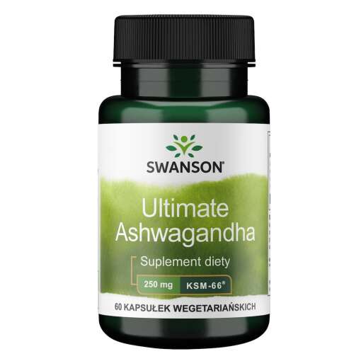 SWANSON Ashwagandha KSM-66 250 mg, 60 gélules