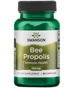 SWANSON Bee Propolis 550mg 60 kaps