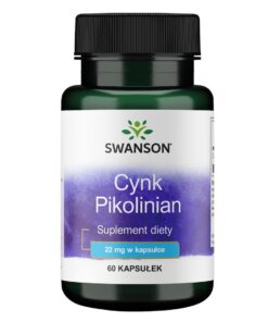 SWANSON Cynk (pikolinian) 22mg 60 kaps