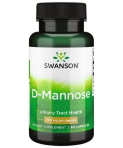 SWANSON D-mannoza 700mg 60kaps