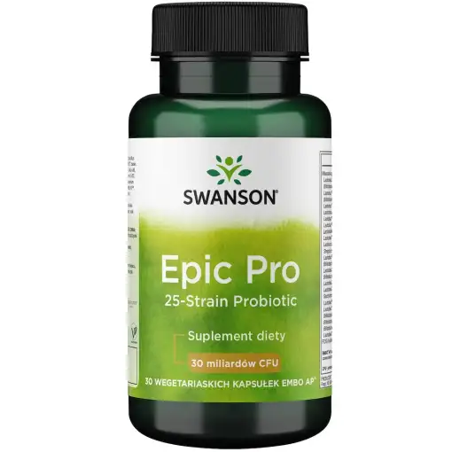 Swanson Epic Pro 25-Strain Probiotic – 30 Veg DRcaps - Image 2