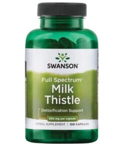 SWANSON FS Milk Thistle 500mg 100 kaps