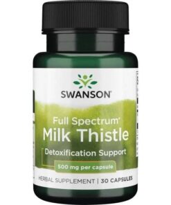 SWANSON FS Milk Thistle 500mg 30 kaps