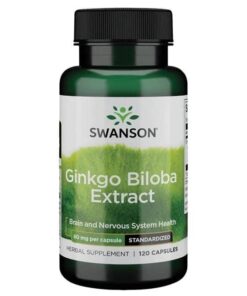 SWANSON Ginkgo Biloba ekstr GinkgoSelect 60mg 120k