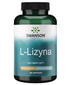 SWANSON L-Lizyna 500mg 100kaps