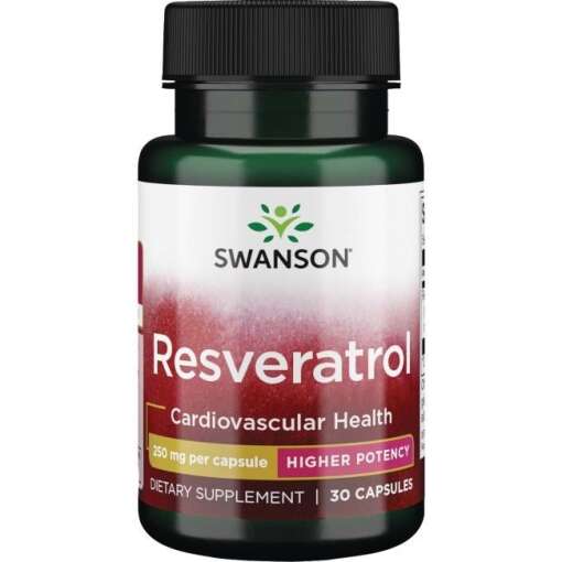 SWANSON Resveratrol 250 mg, 30 gélules