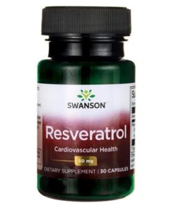 SWANSON Resweratrol 50mg 30kaps