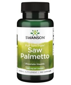 SWANSON Saw Palmetto 540mg 100 kaps.