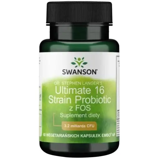 Swanson Ultimate 16 Strain Probiotic Formula – 60 Vegan Capsules - Image 2