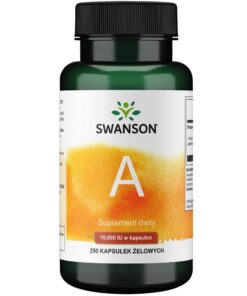 SWANSON Witamina A 10.000IU 250sgels