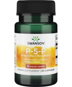 SWANSON Witamina B-6 20mg 60 kaps