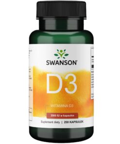 SWANSON Witamina D-3 2000IU 250kaps