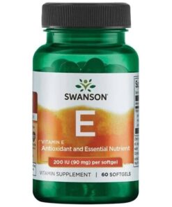 SWANSON Witamina E 200IU 60kaps