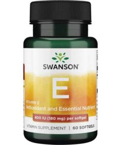 SWANSON Witamina E 400IU 60kaps