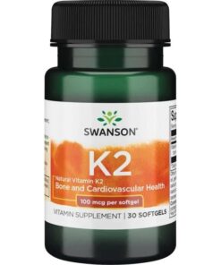 SWANSON Witamina K2 naturalna 100mcg30 kaps