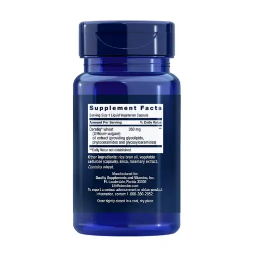 Skin Restoring Ceramides – 30 Liquid Vcaps – Life Extension - Image 2
