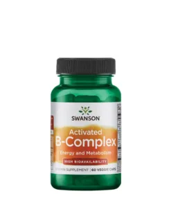 Swanson Activated B-Complex High Bioavailability (60 Veggie Capsules)