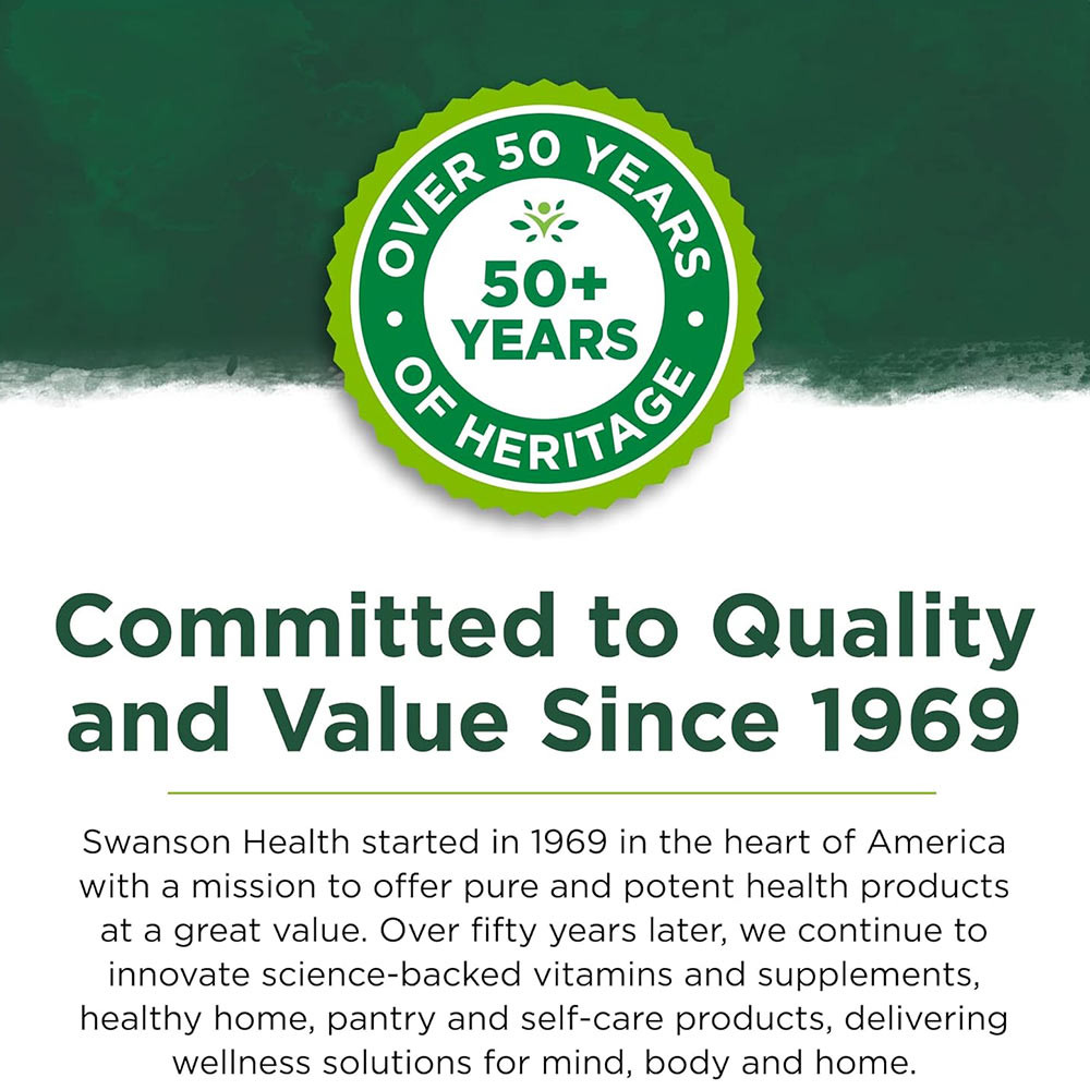 Swanson Activated B-Complex Alta Biodisponibilità (60 Capsule Vegetali) - immagine 9