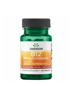 Swanson Vitamin B12 Methylcobalamin (60 Tablets)