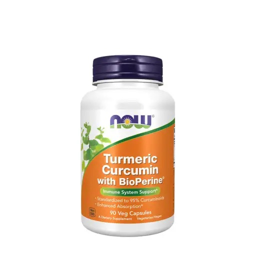 Curcumine de curcuma avec BioPerine - 90 gélules végétales