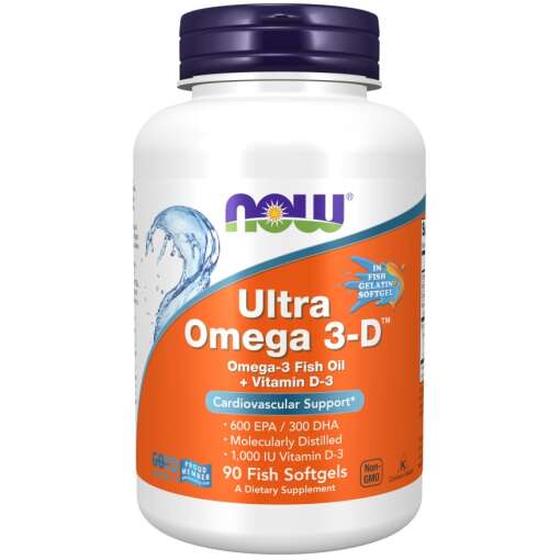 Ultra Omega 3-D con vitamina D-3 - 90 capsule molli