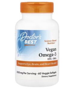Vegan Omega-3 EPA + DHA - 60 veggie softgels