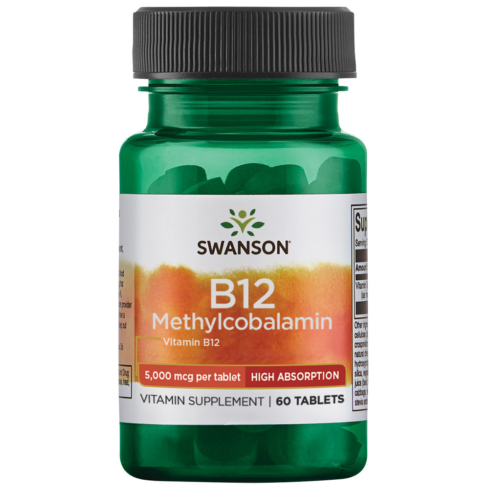 5000mcg High Absorption - 60 tabs