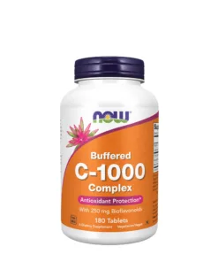 Vitamin C-1000 Complex - Buffered with 250mg Bioflavonoids - 180 tabs