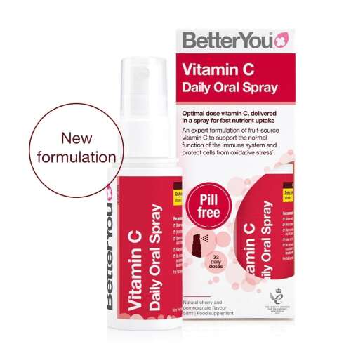 Spray buccal quotidien à la vitamine C