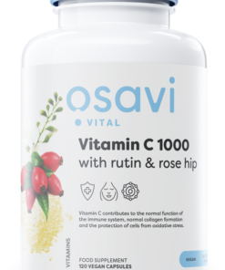 Vitamin C1000 with Rutin & Rose Hip - 120 vegan caps