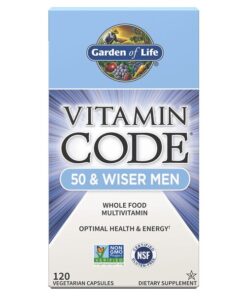 Vitamin Code 50 & Wiser Men - 120 vcaps