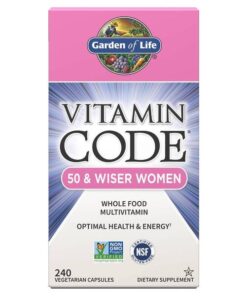 Vitamin Code 50 & Wiser Women - 240 vcaps