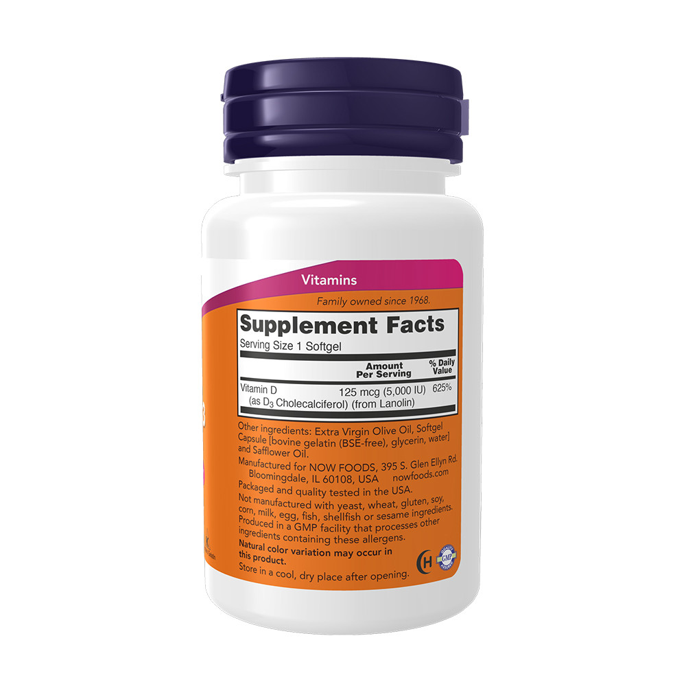 5000 IU - 30 softgels
