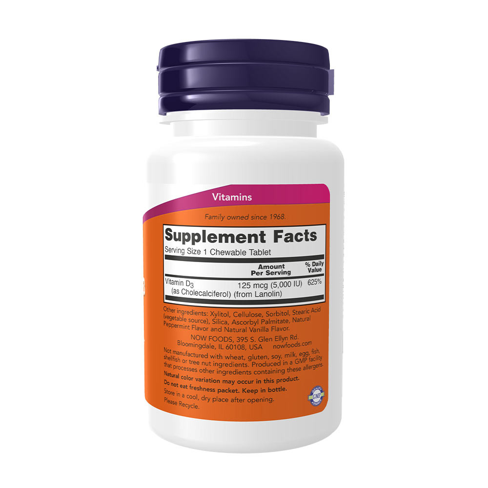 5000 IU (Chewable) - 120 chewables